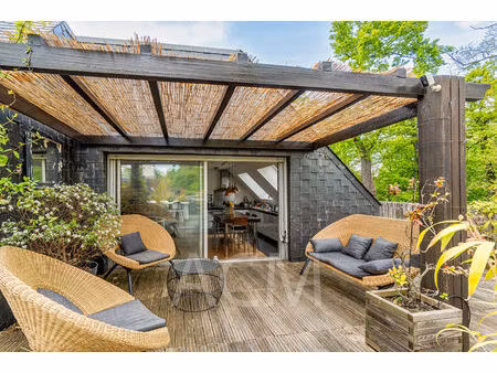 maisons-laffitte - appartement très rare - 4 pièces - 2 chambres - magnifique terrasse