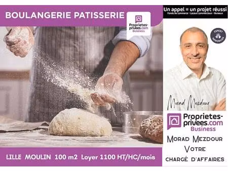 agglomération tourcoing - fonds de commerce boulangerie patisserie