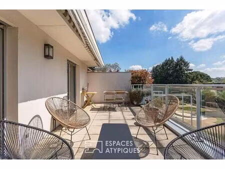 appartement familial en attique avec terrasse
