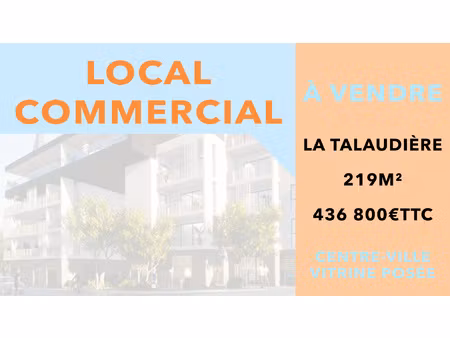 vente local commercial la talaudière (42)