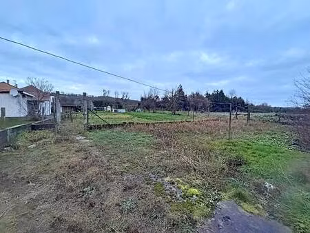 terrain constructible viabilisé à vendre