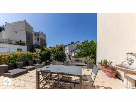 pereire - hôtel particulier de 484.40 m² + 115.43m²