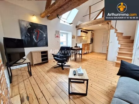 lons-le-saunier (39 jura)  à vendre appartement centre-ville  1 chambre  38 m² au sol  2èm