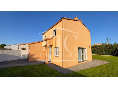 proche carcassonne - maison 4 faces  90 m2  jardin  garage