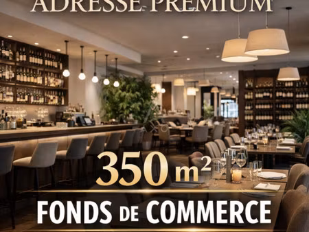 vente restaurant bordeaux  305m² 290 520€ gironde aquitaine