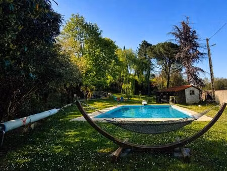 maison t5 jardin piscine tennis garage