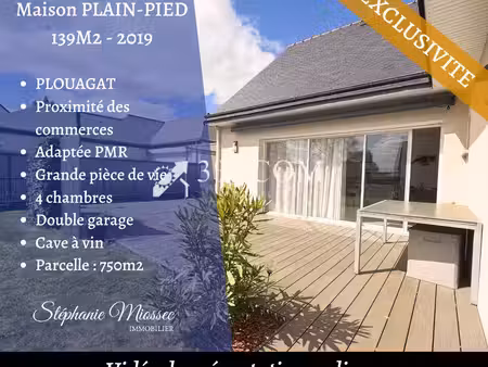 plouagat plain-pied 2019 4 chambres dpe a aucun trav
