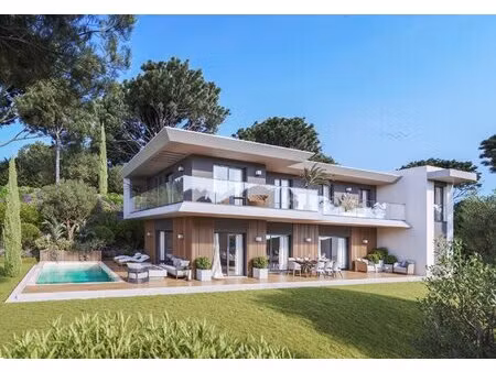 terrain vue mer avec projet villa - cagnes-sur-mer  gros buaux