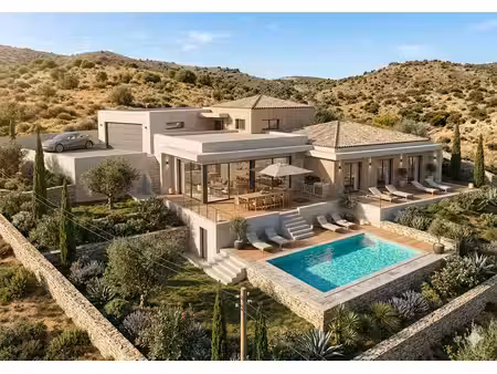 à vendre 1674m2 185000eur terrain constructible avec vue sur