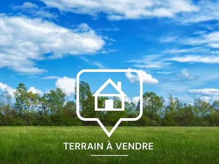 terrain constructible à vendre