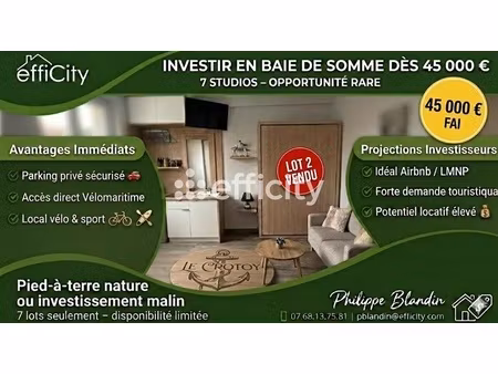 appartement 1 pièce - 15 m²