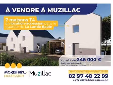 vente maison à muzillac (56190) : à vendre / 89m² muzillac