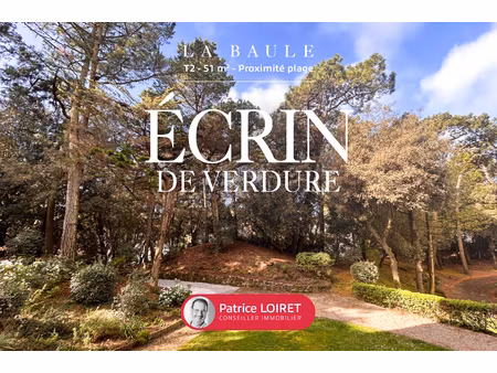 vente la baule – t2 avec terrasse plein sud entre plage et commerces