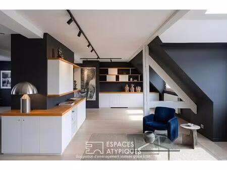 duplex en dernier étage avec ascenseur secteur orangerie vauban