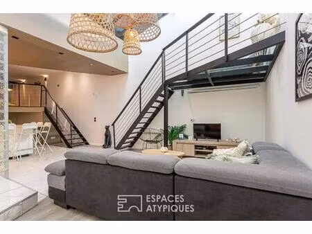 loft contemporain en duplex