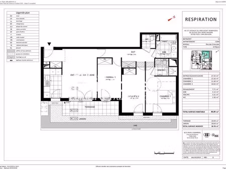 appartement 4 pièces récent avec terrasse et jardin