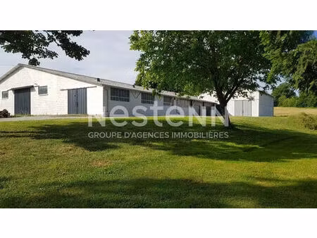 local commercial a vendre a chamboulive - zone artisanale - 1200 m² -3000 m² de terrain