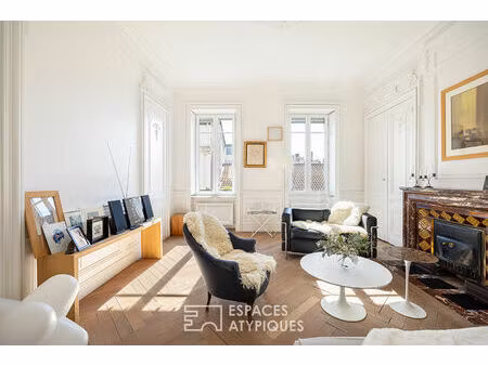 appartement bourgeois entièrement rénové par un architecte