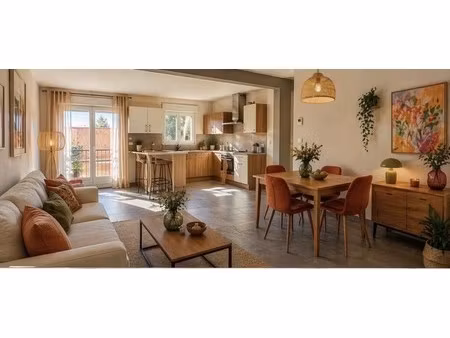 appartement 90 m2  terrasse  garage parking privatif et cave