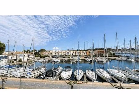 cap d'agde - malfato - studio cabine vue port + parking