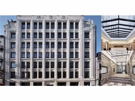 bureaux à louer à rue des poissonniers 13 bruxelles (rbv76110)