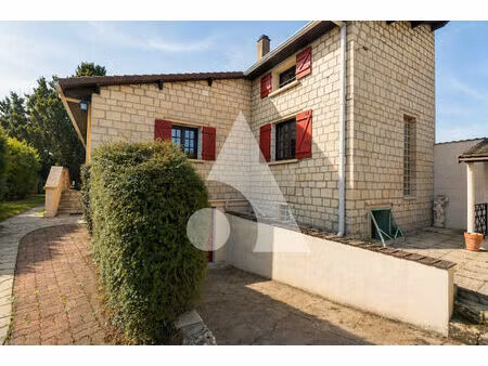 maison 100m² - méry-sur-oise - fort potentiel - hangar + garage avec sous-sol total
