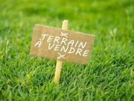 terrain constructible à vendre