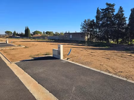 vente terrain à batir 394 m² à narbonne (11100)  144 900 €