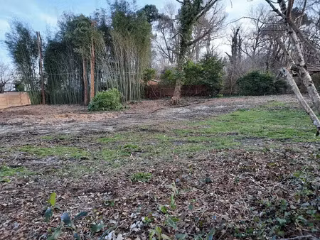 vente terrain 1350 m² à gradignan (33170)  310 000 €