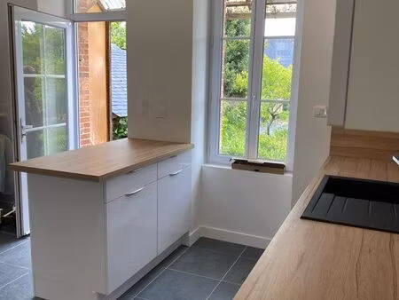 t3 90m2 plain-pied avec jardin 400m2