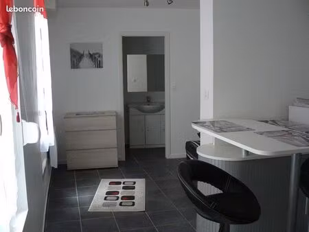 studio meublé 21m2 en centre-ville