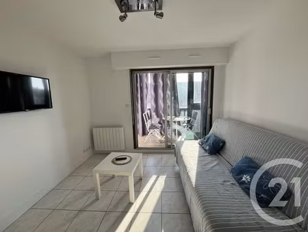 location meublée appartement 2 pièces 24.63 m² à villers-sur-mer (14640)  611 €