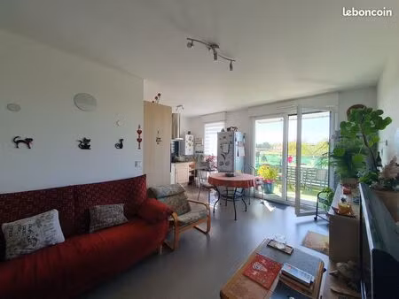 t3 lumineux 60 m² avec balcon – résidence récente et calme