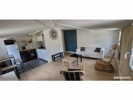 t3  meublé  2ch  hypercentre quartier camille jullian