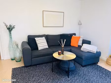 t2 meublé avec grande terrasse – valleiry – proche genève