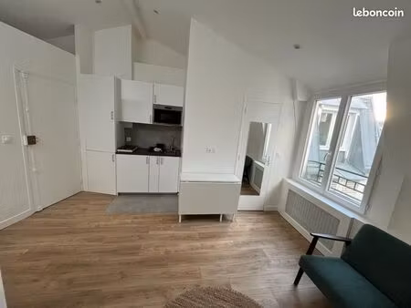 a louer studio meublé rénové proche métro marcel sembat