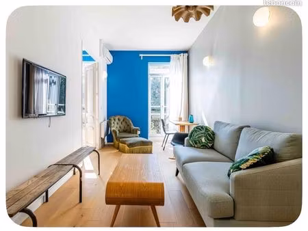 ? t3 meublé 64 m² rénové – clim – centre marseille (13001)