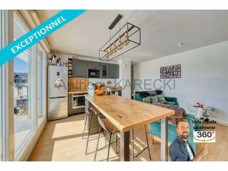 t3 premium + hyper centre + grande terrasse + ascenseur