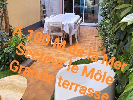 studio en excellent état à 100 m de la plage