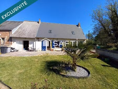 maison 3 chambres  en partie rénovée avec garage