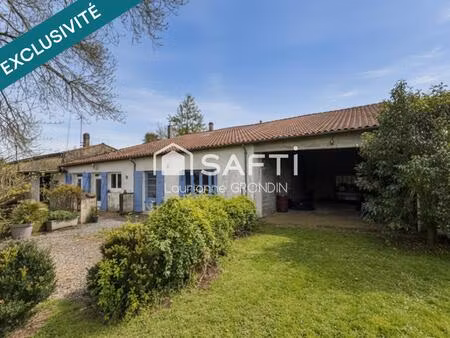 maison à fort potentiel – volumes  charme et multiples possibilités