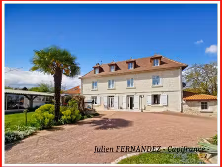 dpt indre et loire (37)  à vendre richelieu propriété p15 de 385 12m² -terrain de 21142m²