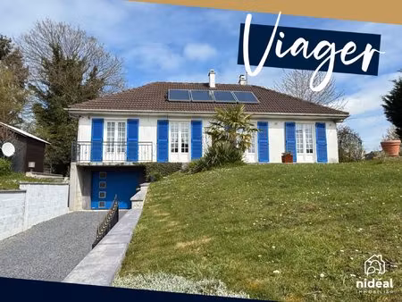 *vente en viager* pavillon 3 chambres avec sous sol