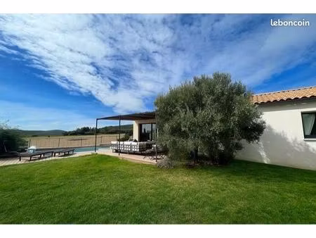 villa moderne 3 chambres – piscine – environnement calme & vue dégagée