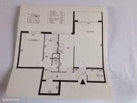 location appartement f2