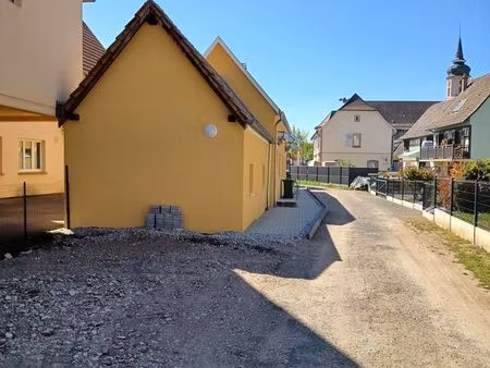 maison neuve de 4 pces mitoyenne à louer à duppigheim