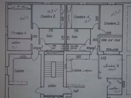 appartement t4 110 m²