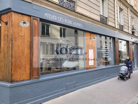 location locaux professionnels 211 m² à paris 11ème (75011)  114 000 €