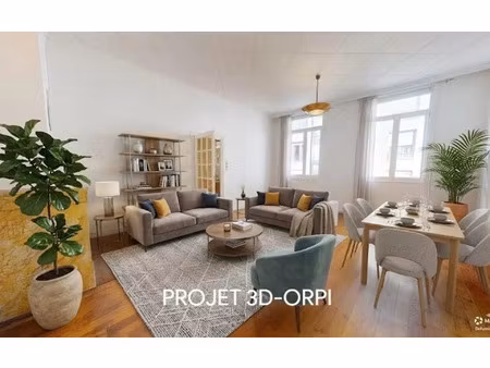 appartement lyon 1 63 m² t-3 à vendre  299 000 €