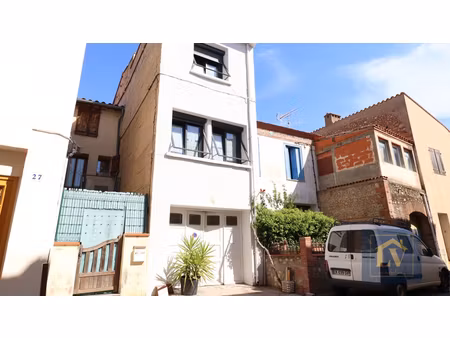 maison de village traversante avec garage et terrasse